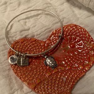 Alex and Ani Silver Turtle Bangle